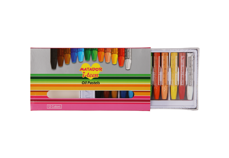 Matador i-teen Oil Pastel 12 pcs - Image 3