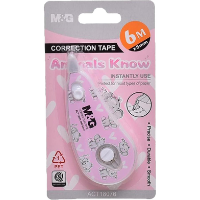 M&G Animals know 6M Correction Tape