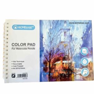Acmeliae Color Pad For Water Color (20 Page, 220g, A4 297*210mm)