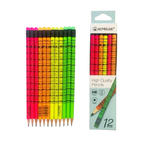 Acmeliae HB Graphite Pencils (12 Pcs Box) - Image 2
