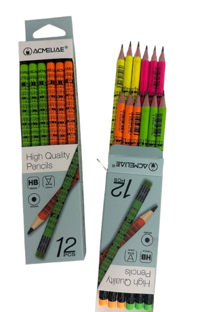 Acmeliae HB Graphite Pencils (12 Pcs Box) - Image 3