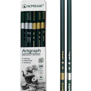 Acmeliae 2B Pencil - 12 Pcs