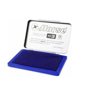 Horse Stamp Pad H-3 (Blue)