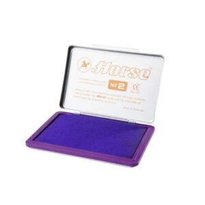 Horse stampad H-2 (Violet)