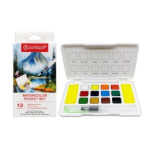 Acmeliae 12 Colors Watercolor Pocket Set (WCB-6012)