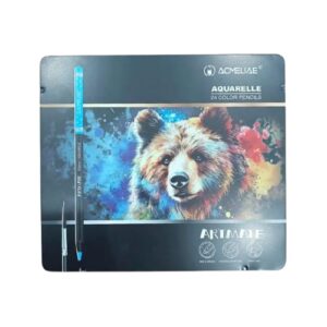 Acmeliae 24 Color water soluble color Pencils (ART - AQ24)