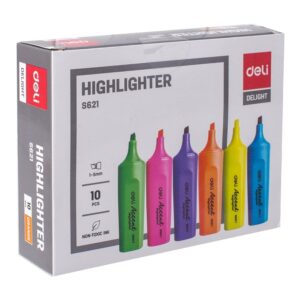 Deli S621 Highlighter (Mix colour)
