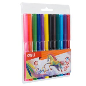 Deli Felt Pen Set (EC1003)
