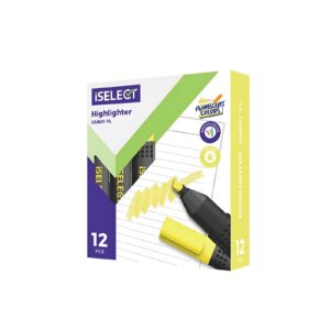 Deli iSELECT Whiteboard Marker UU601 (Yellow)
