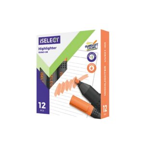 Deli iSELECT Whiteboard Marker UU601 (Orange)