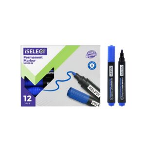Deli iSelect Permanent Marker (UU101-BL)